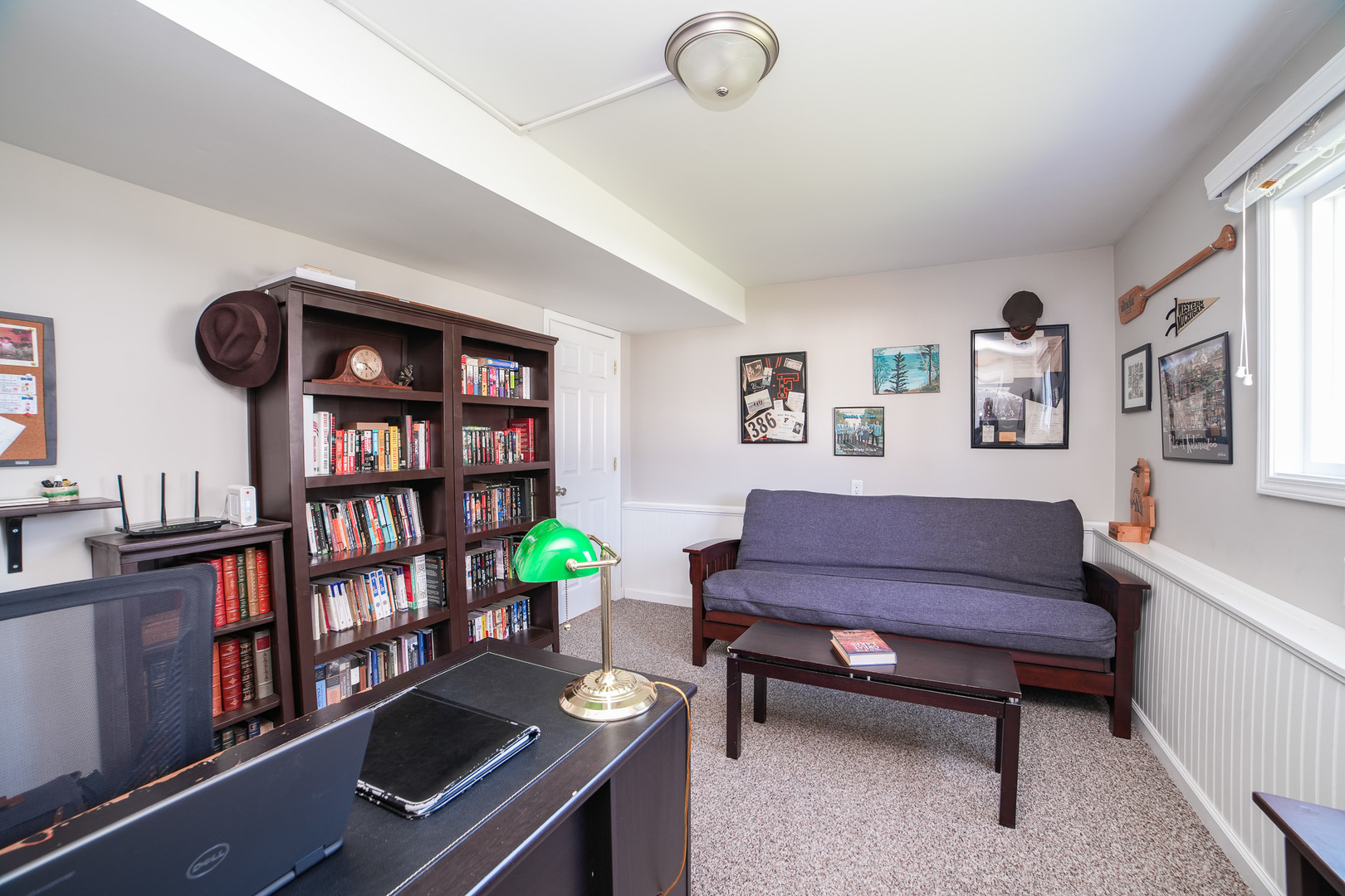281 Kathy Drive Bourbonnais, IL 60914 - Photo 27 of 43 a reading room with furniture and a book shelf
