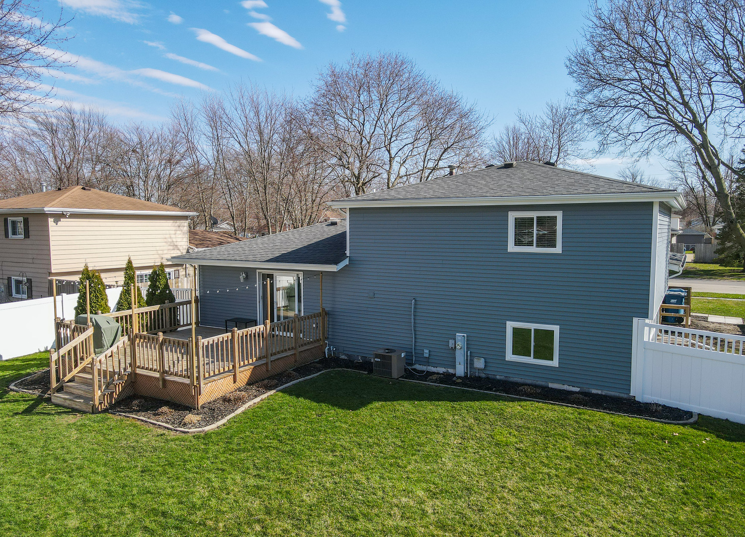 281 Kathy Drive Bourbonnais, IL 60914 - Photo 32 of 43 a view of a house with backyard and sitting area