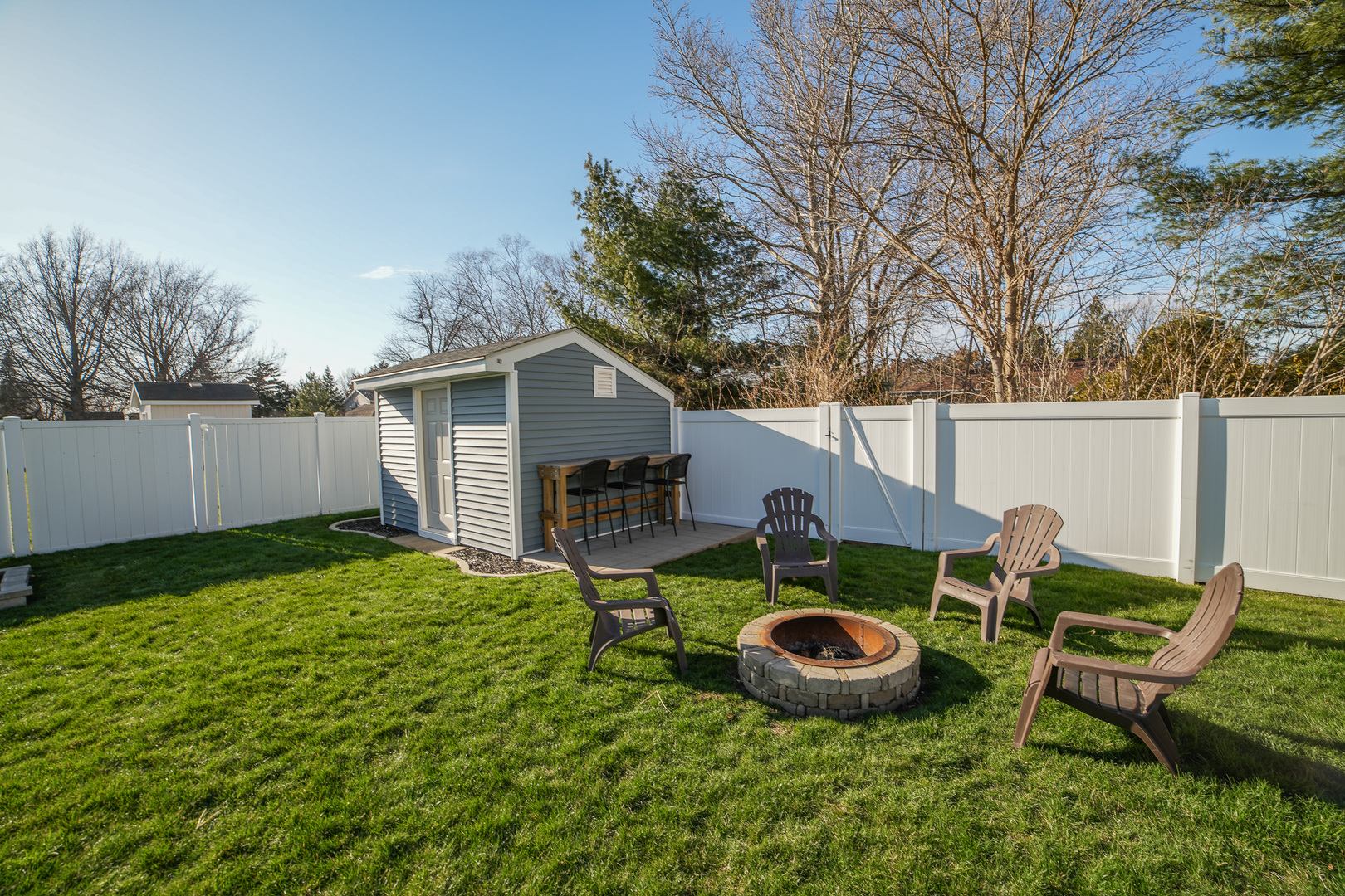 281 Kathy Drive Bourbonnais, IL 60914 - Photo 38 of 43 a view of backyard with seating space