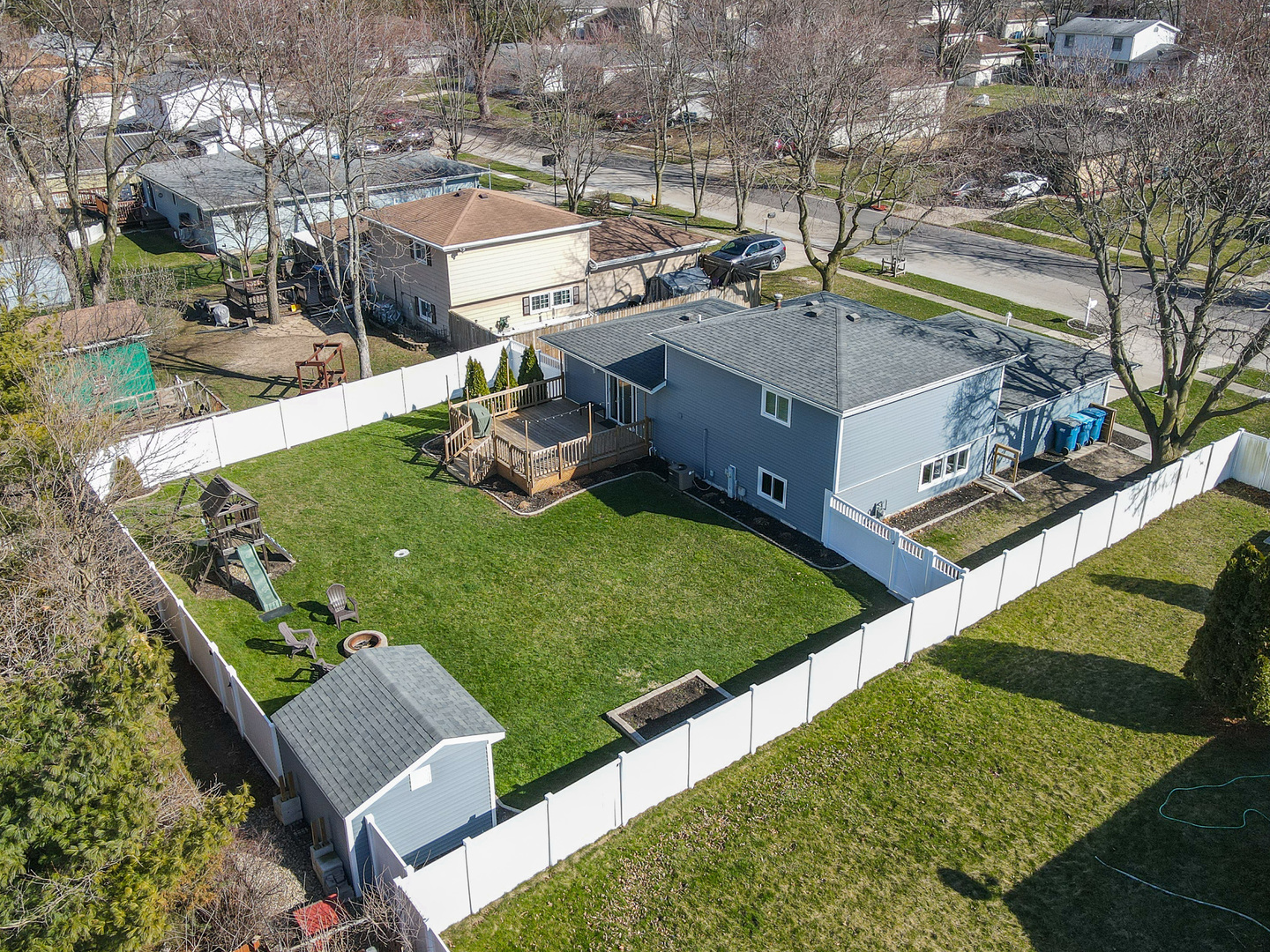 281 Kathy Drive Bourbonnais, IL 60914 - Photo 40 of 43 an aerial view of a house