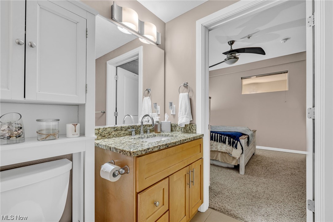 1237 Washington Avenue, Unit 1110 Cleveland, OH 44113 - Photo 16 of 28 Bathroom with mirror and vanity