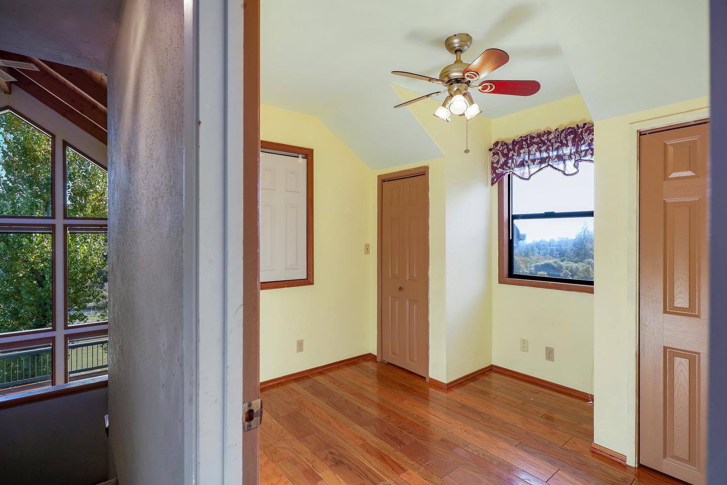 6612 Michel Road Mountain Ranch, CA 95246 - Photo 30 of 78 a view of an entryway with wooden floor