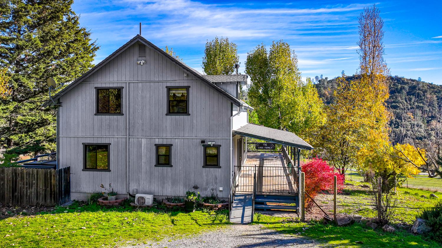 6612 Michel Road Mountain Ranch, CA 95246 - Photo 70 of 78 a front view of a house with garden
