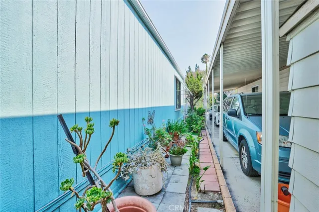 a view of a house with a street