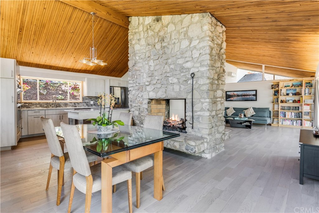 4329 Vía Azalea Palos Verdes Estates, CA 90274 - Photo 5 of 31 a dining room with furniture and a floor to ceiling window