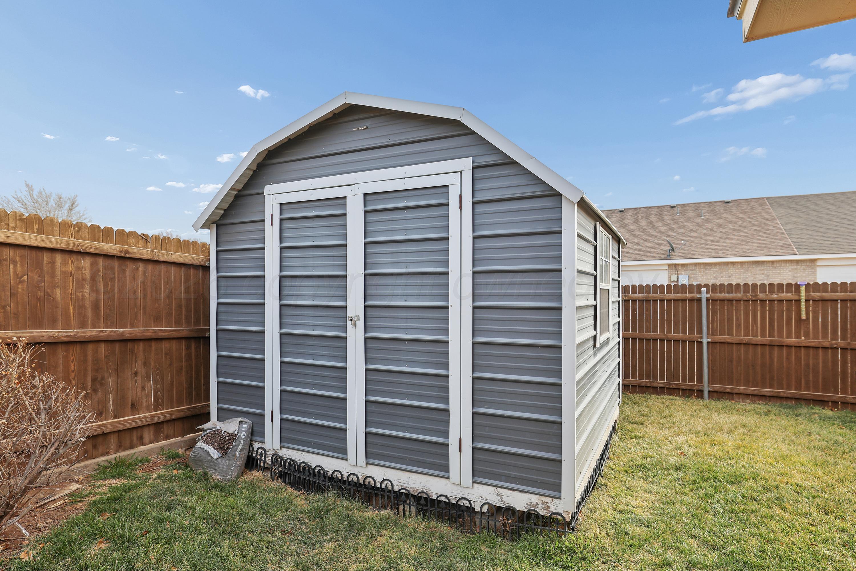 6803 Nick Street Amarillo, TX 79119 - Photo 30 of 33 32-Storage Building