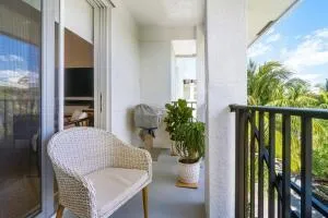 a view of balcony and patio