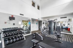 250 Northeast 3rd Avenue, Unit 1510 Delray Beach, FL 33444 - Photo 32 of 50 a room with gym equipment
