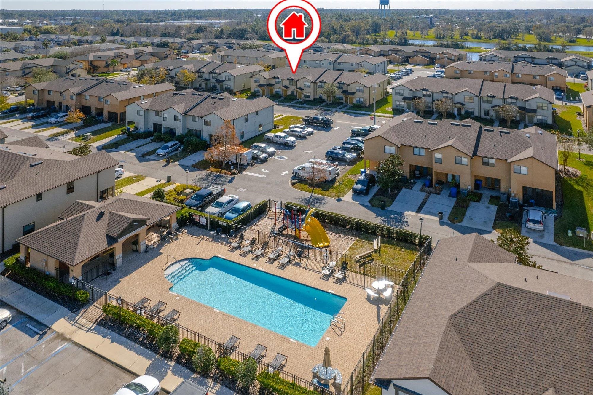 653 Drake Bay Terrace St. Augustine, FL 32084 - Photo 28 of 32 an aerial view of residential houses with outdoor space