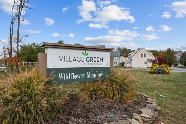 a view of a sign board