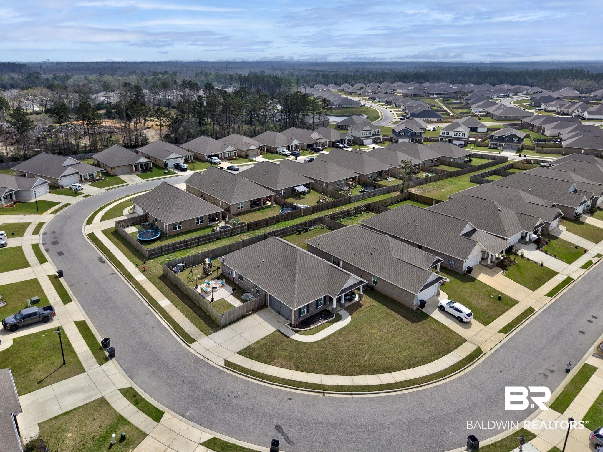 31610 Memphis Loop Daphne, AL 36527 - Photo 49 of 67 Birds eye view of property featuring a residential view