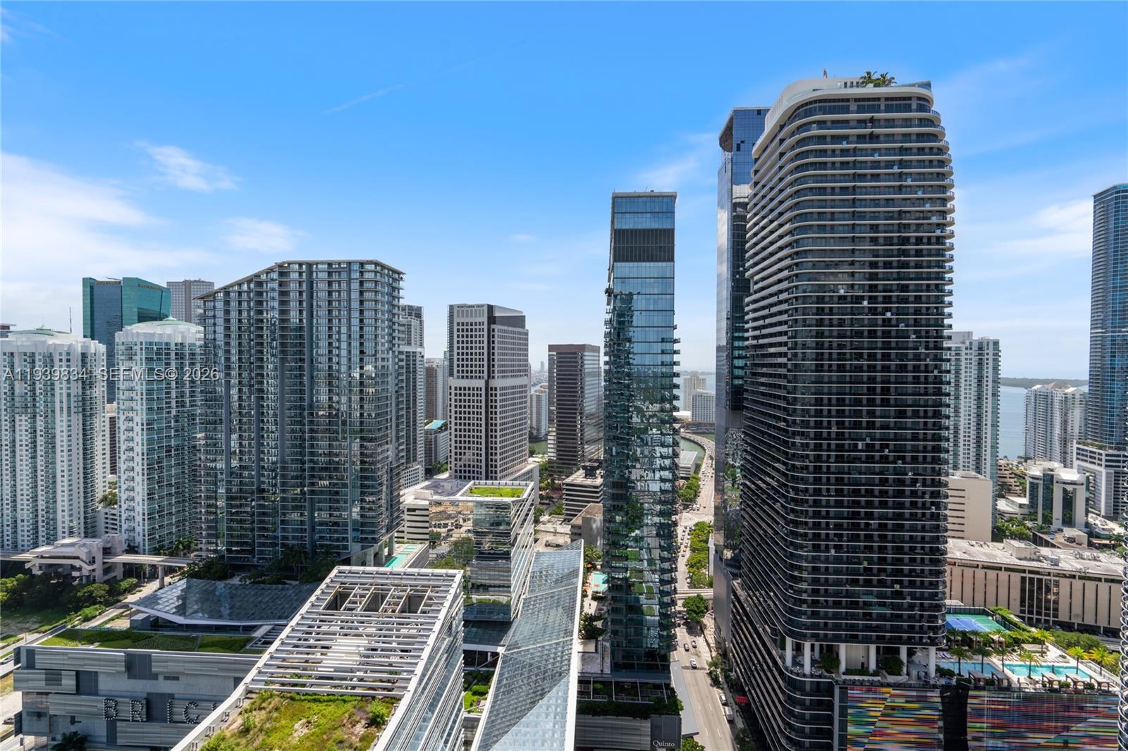 88 Southwest 7th Street, Unit 3403 Miami, FL 33130 - Photo 34 of 37 a picture of city view