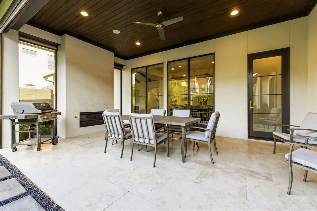 6523 Northwood Road Dallas, TX 75225 - Photo 32 of 36 a view of a dining room with furniture window and outside view