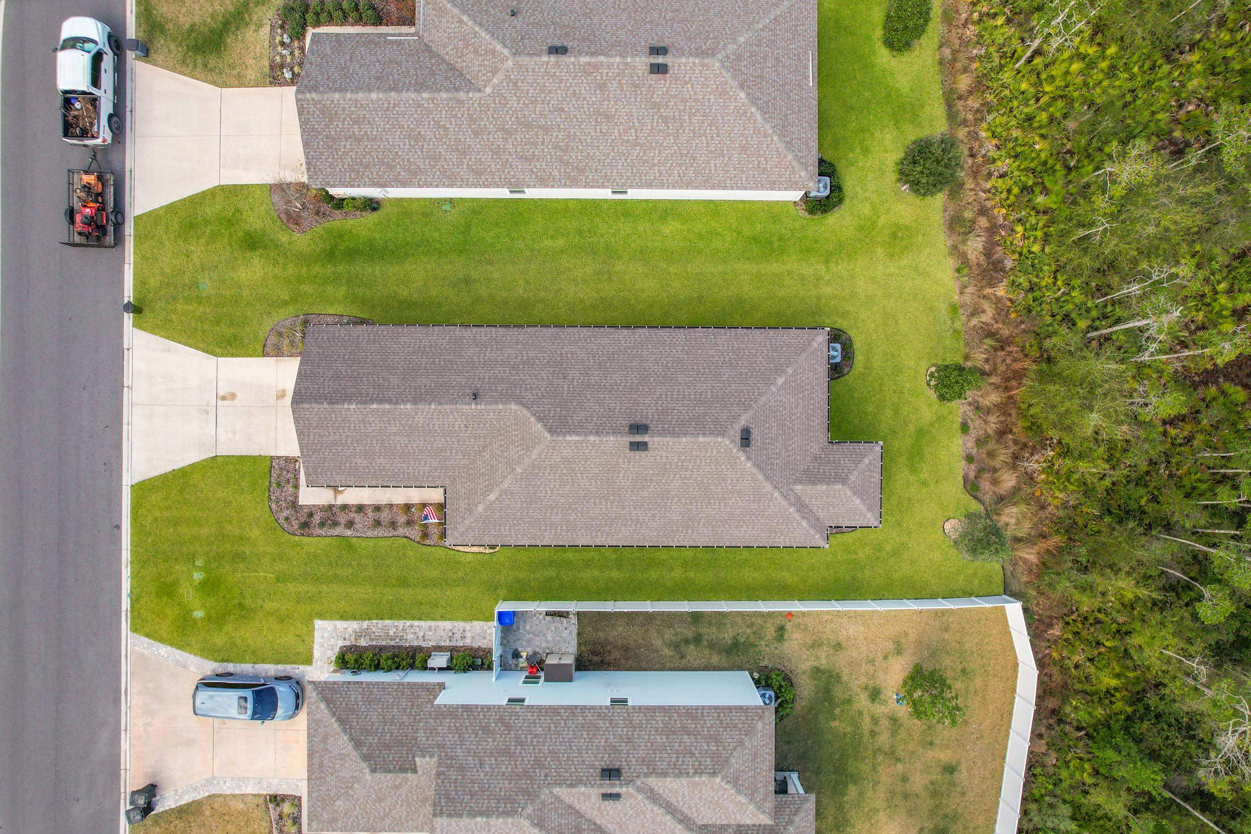 1014 Morgans Treasure Road St. Augustine, FL 32084 - Photo 29 of 31 an aerial view of a house with a garden