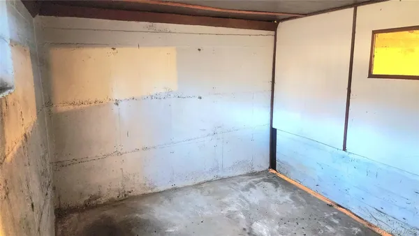 a room with storage and utility