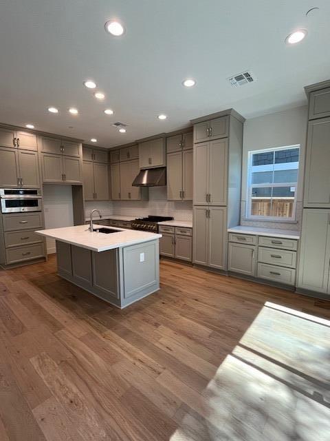 157 Haven Circle Pleasant Hill, CA 94523 - Photo 3 of 7 a large kitchen with stainless steel appliances granite countertop a stove a sink and a refrigerator