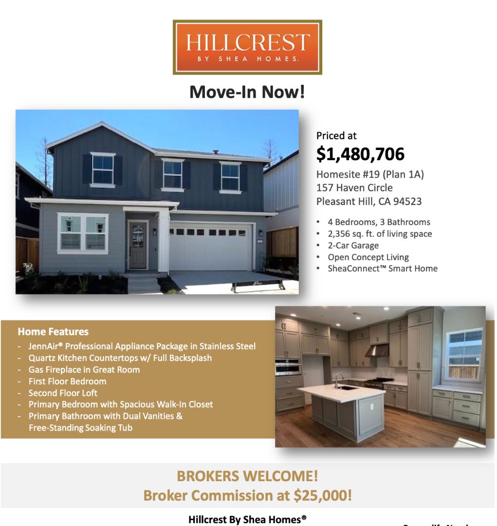 157 Haven Circle Pleasant Hill, CA 94523 - Photo 7 of 7 a view of a kitchen with an oven