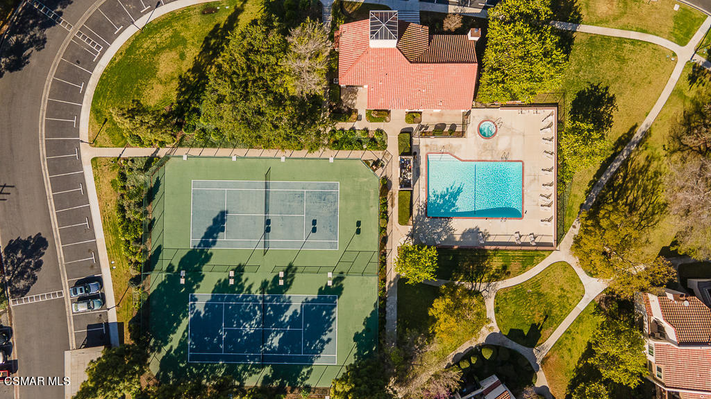 1772 Sinaloa Road, Unit 192 Simi Valley, CA 93065 - Photo 19 of 21 an aerial view of a house with a swimming pool