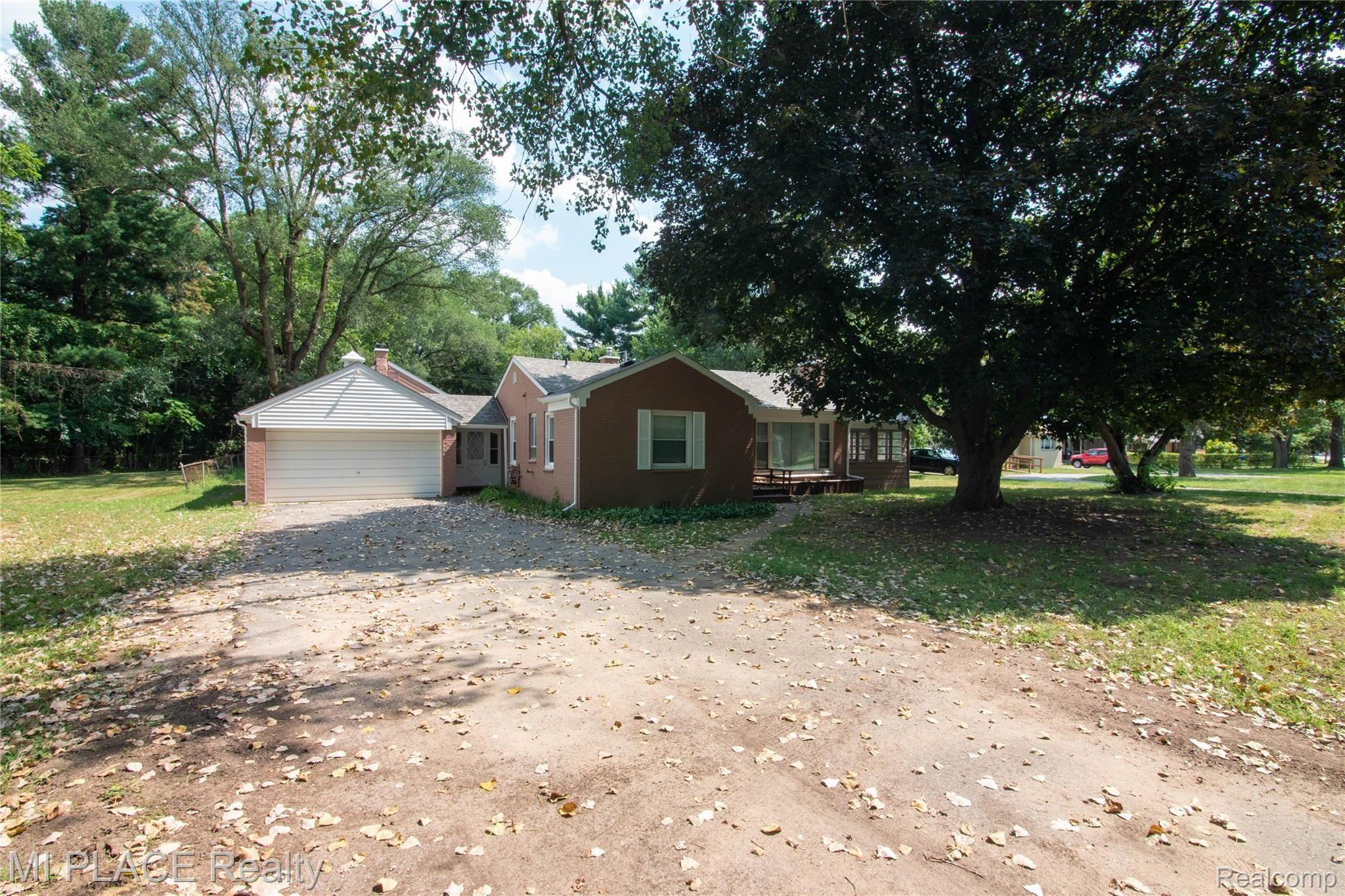 Extra long 3 car garage