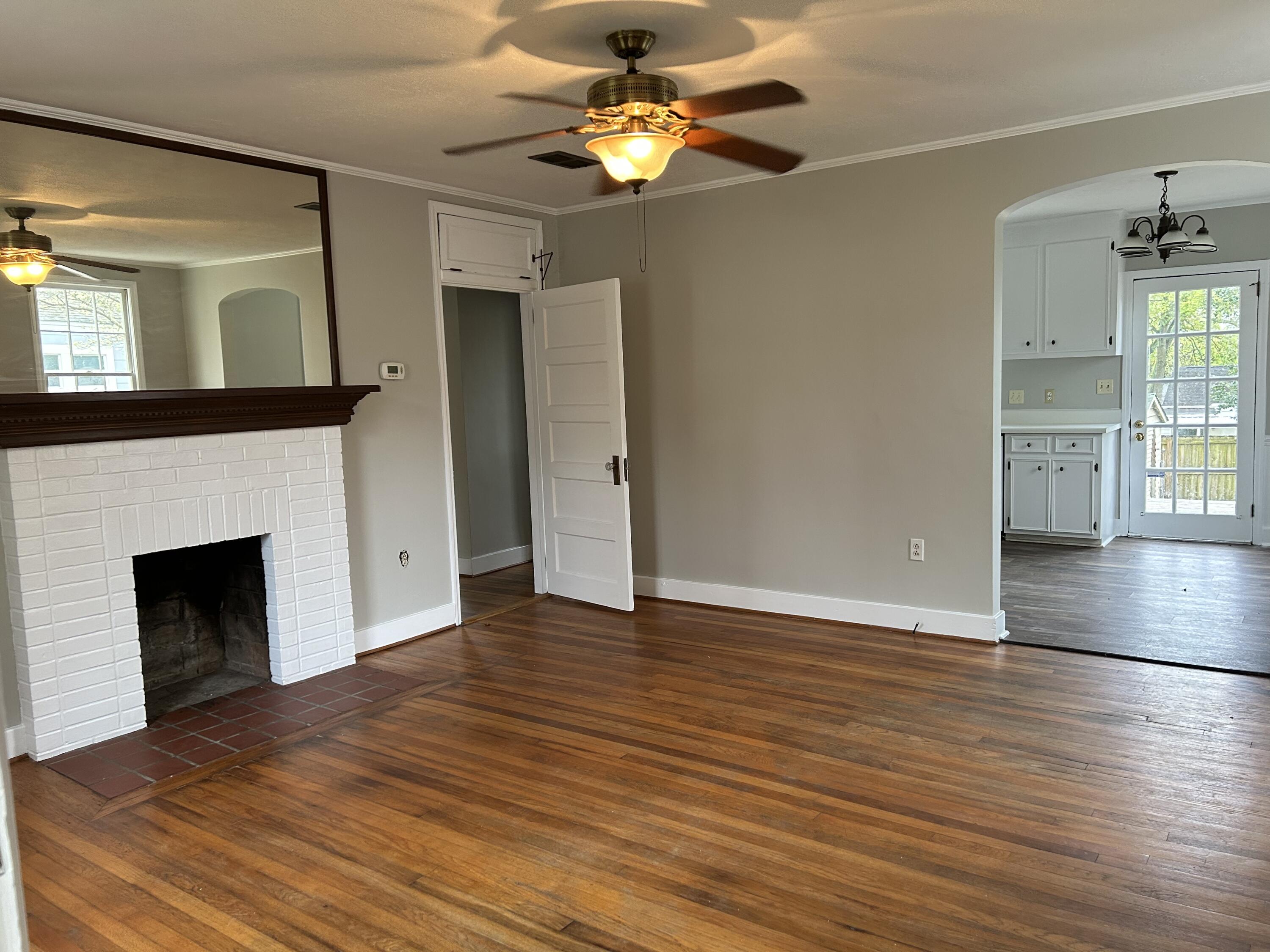 1740 Kissingbower Road Augusta, GA 30904 - Photo 2 of 11 Living room with fireplace
