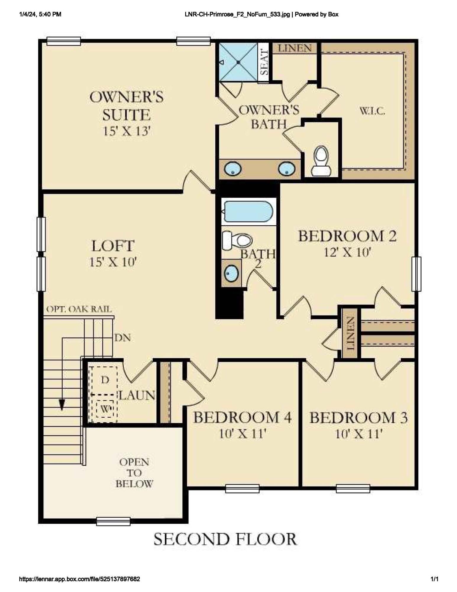 1069 Red Turnstone Run Ridgeville, SC 29472 - Photo 2 of 34 PrimroseUpstairs