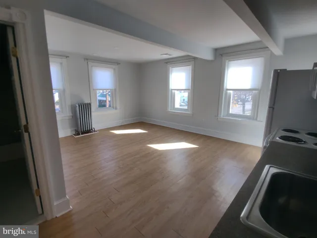 a view of a livingroom with a fireplace