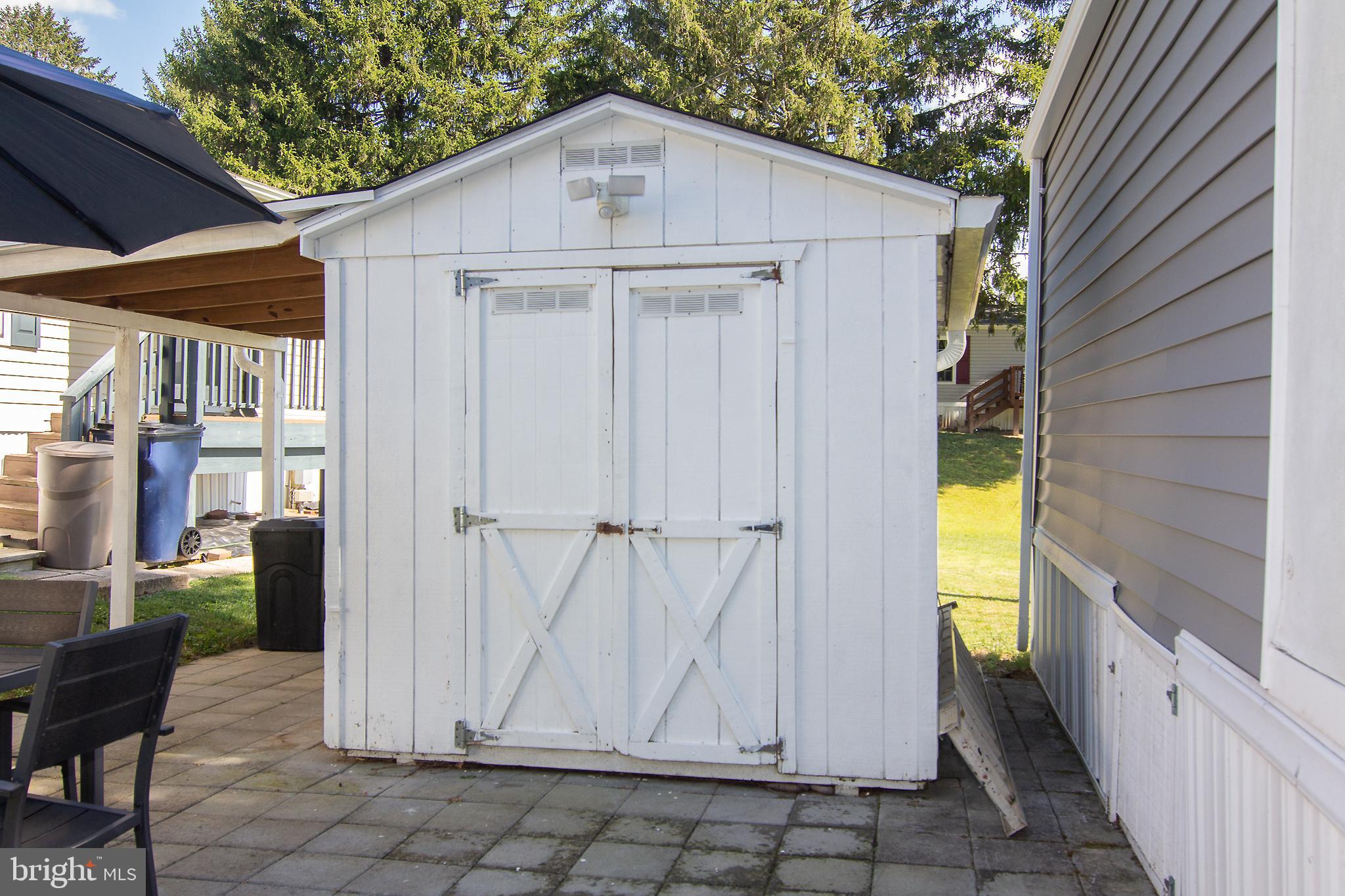 2551 Baltimore Boulevard, Unit 43 Finksburg, MD 21048 - Photo 26 of 29 Shed w/electric