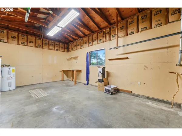 a room with gym equipment