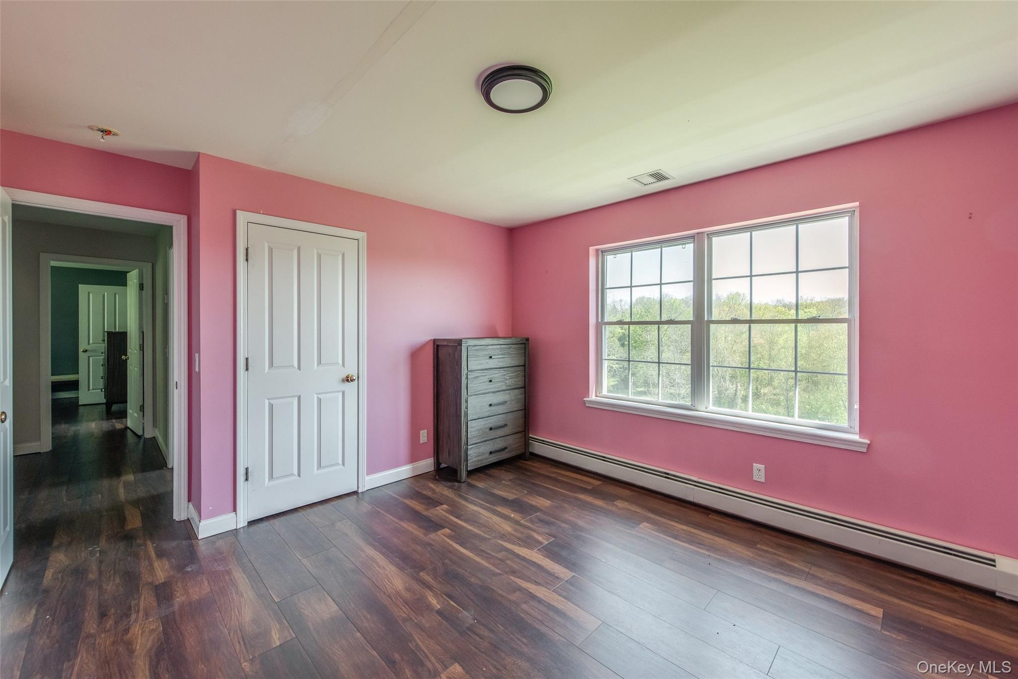 66 Gretna Road Pleasant Valley, NY 12569 - Photo 22 of 37 a view of empty room with wooden floor and fan