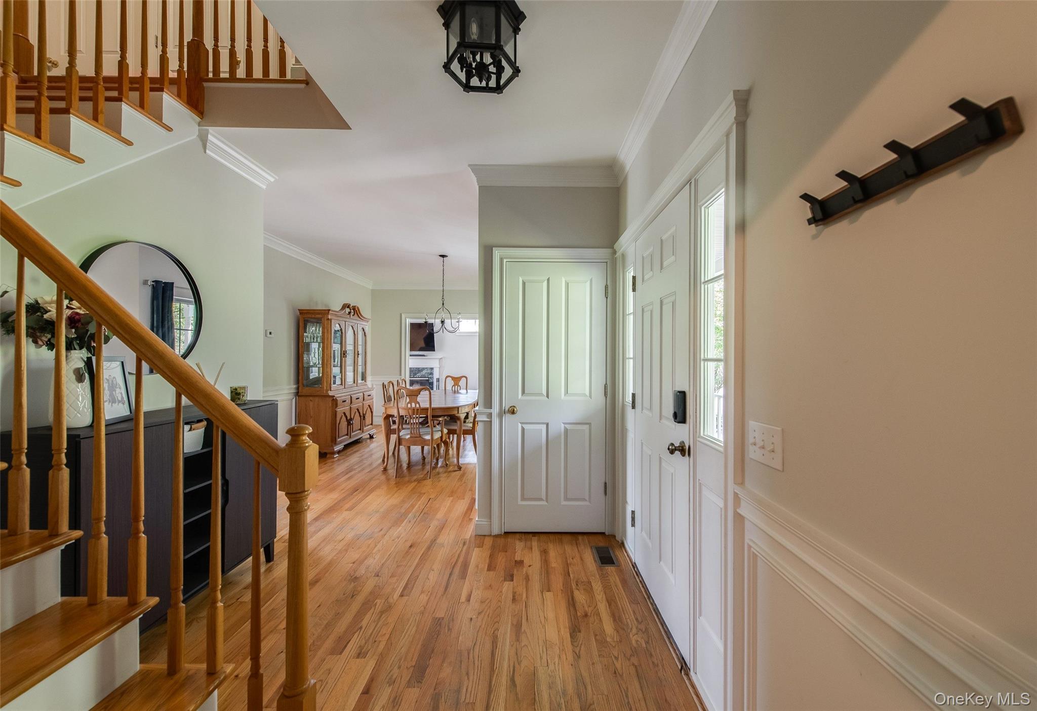 66 Gretna Road Pleasant Valley, NY 12569 - Photo 8 of 37 a view of a hallway view with wooden floor and staircase