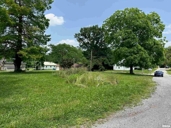 a view of a park with trees and plants