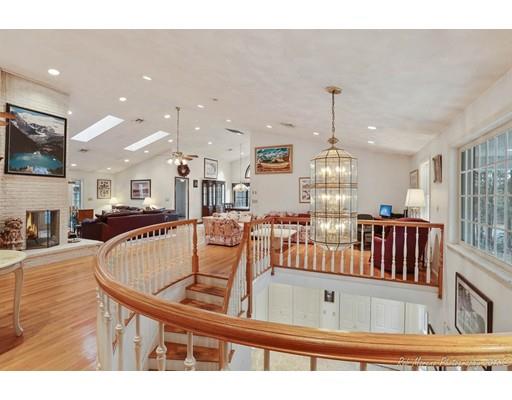 216 Haverhill Road Topsfield, MA 01983 - Photo 14 of 28 a living room with furniture pool table and a chandelier
