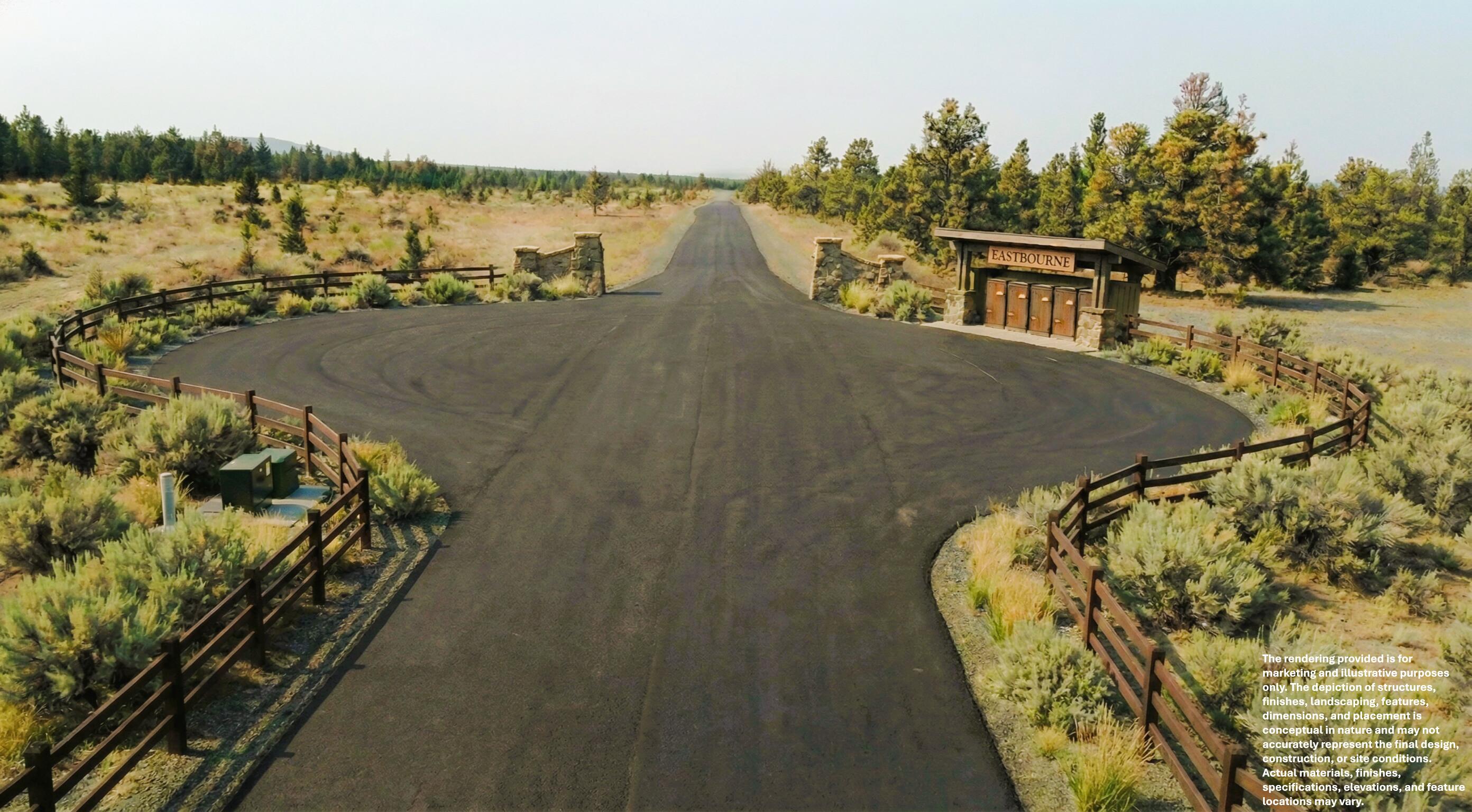 63334 Conquest Rd Bend Bend, OR 97701 - Photo 4 of 6 Rendering of Mailbox station that will be built