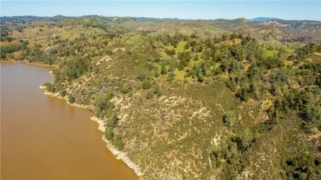 a view of lake and mountain