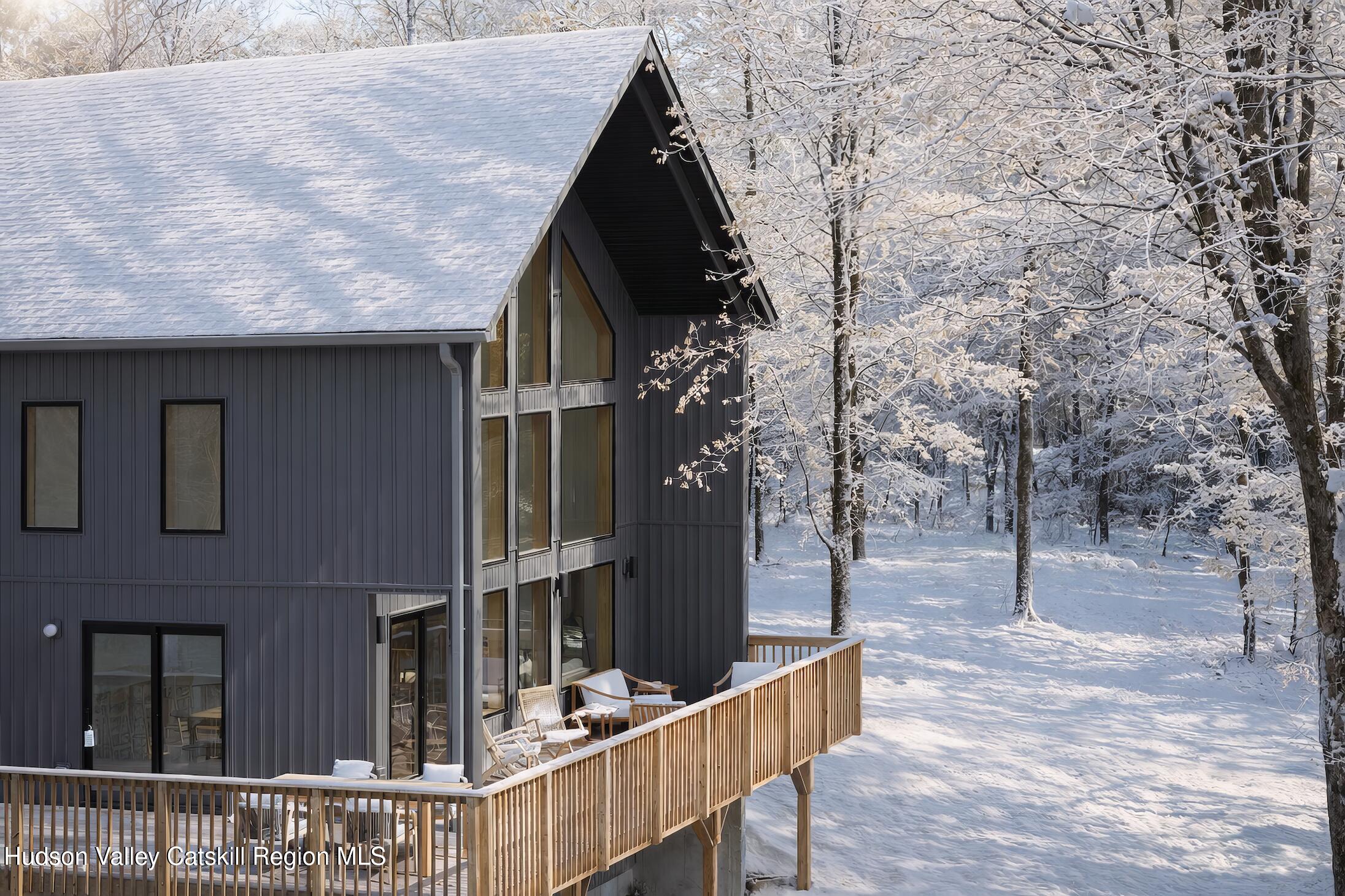 130 Abromowitz Road Wawarsing, NY 12428 - Photo 26 of 27 front view of house with a trees