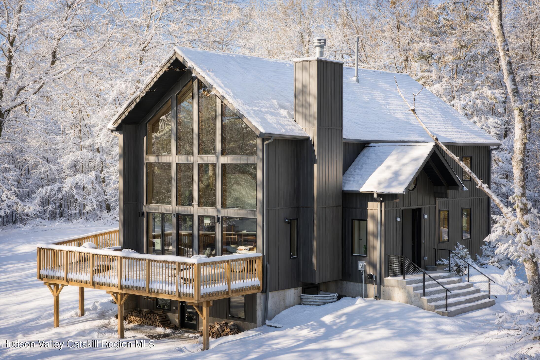 130 Abromowitz Road Wawarsing, NY 12428 - Photo 3 of 27 a front view of a house with a porch