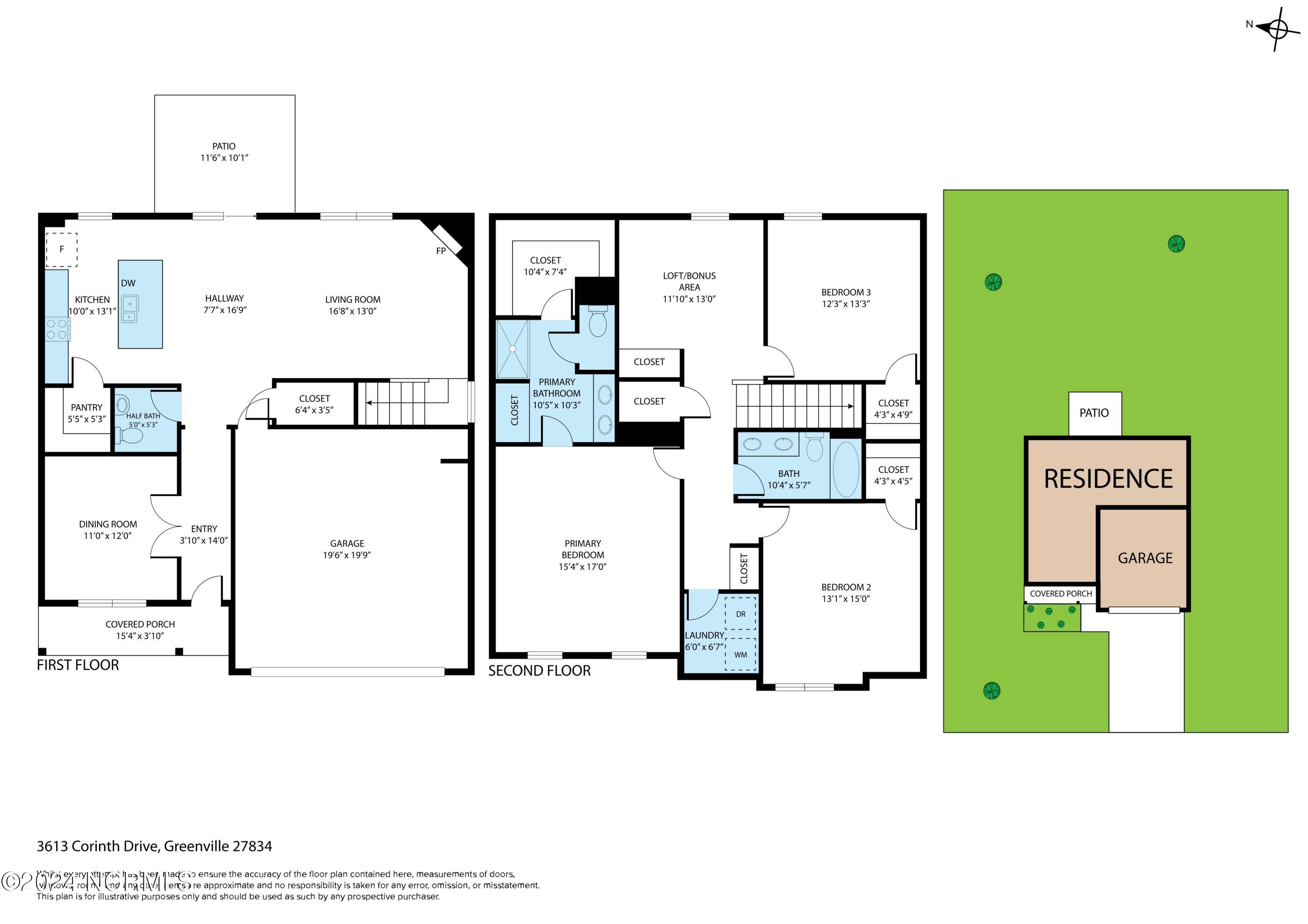 1120 Turtle Creek Road Greenville, NC 27858 - Photo 30 of 30 Floor Plan