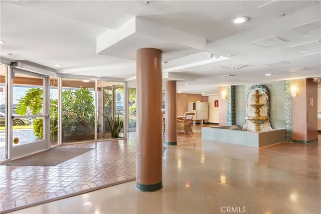 a view of a living room