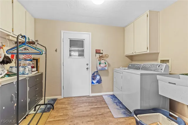 a room with storage and utility