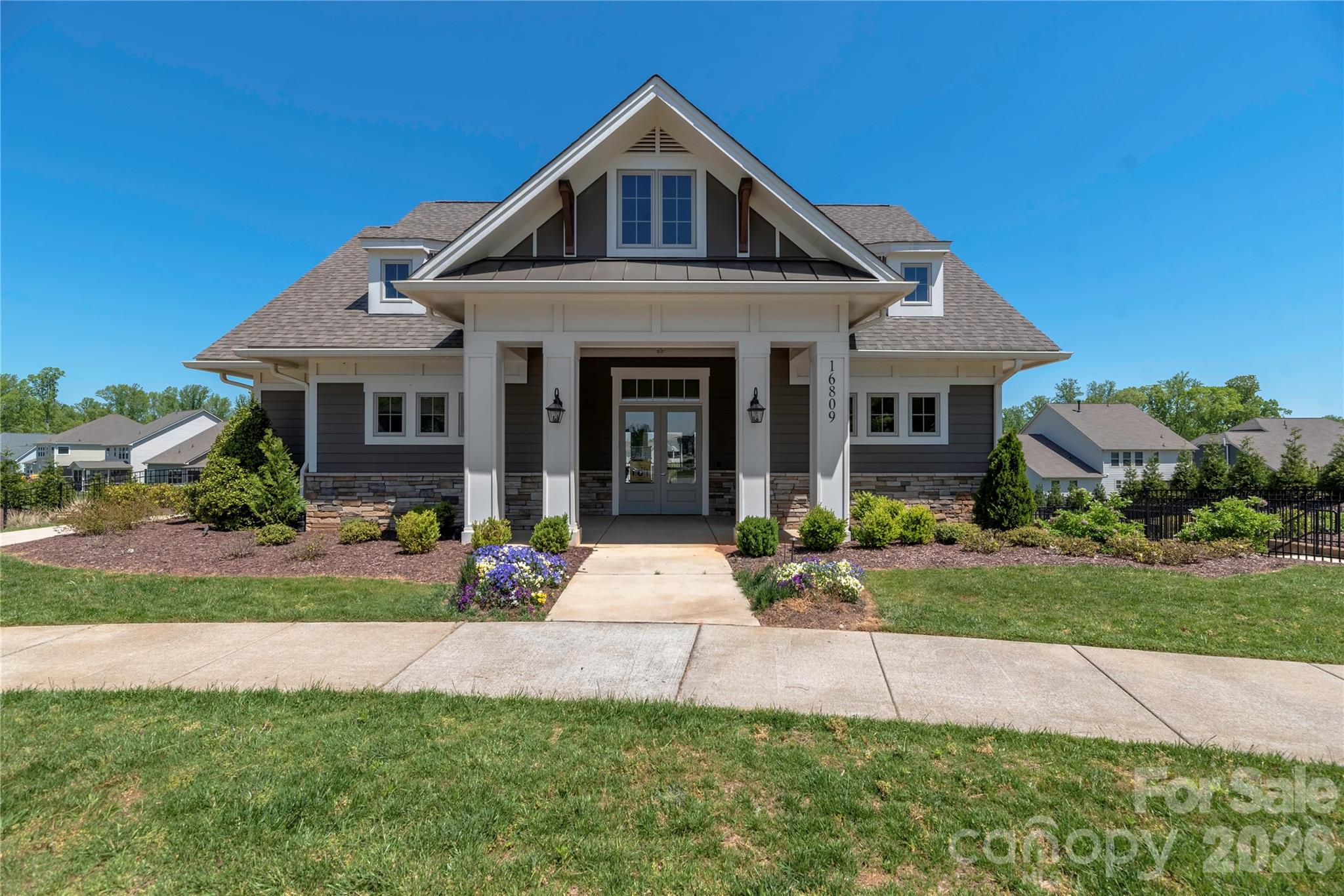 17219 Shearer Road Davidson, NC 28036 - Photo 29 of 34 a front view of a house with a yard