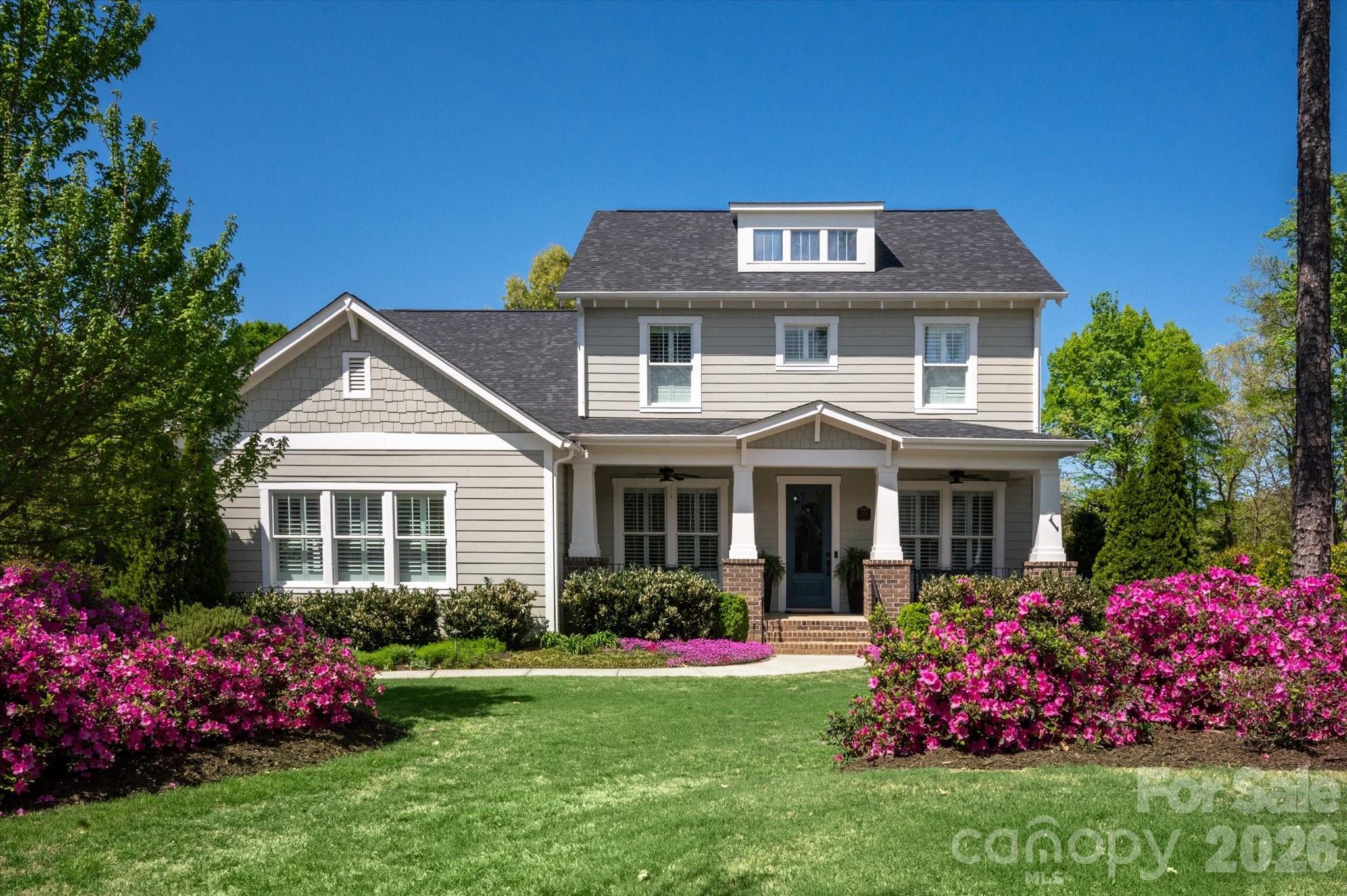 2217 Tatton Hall Road Fort Mill, SC 29715 - Photo 2 of 48 a front view of a house with a yard