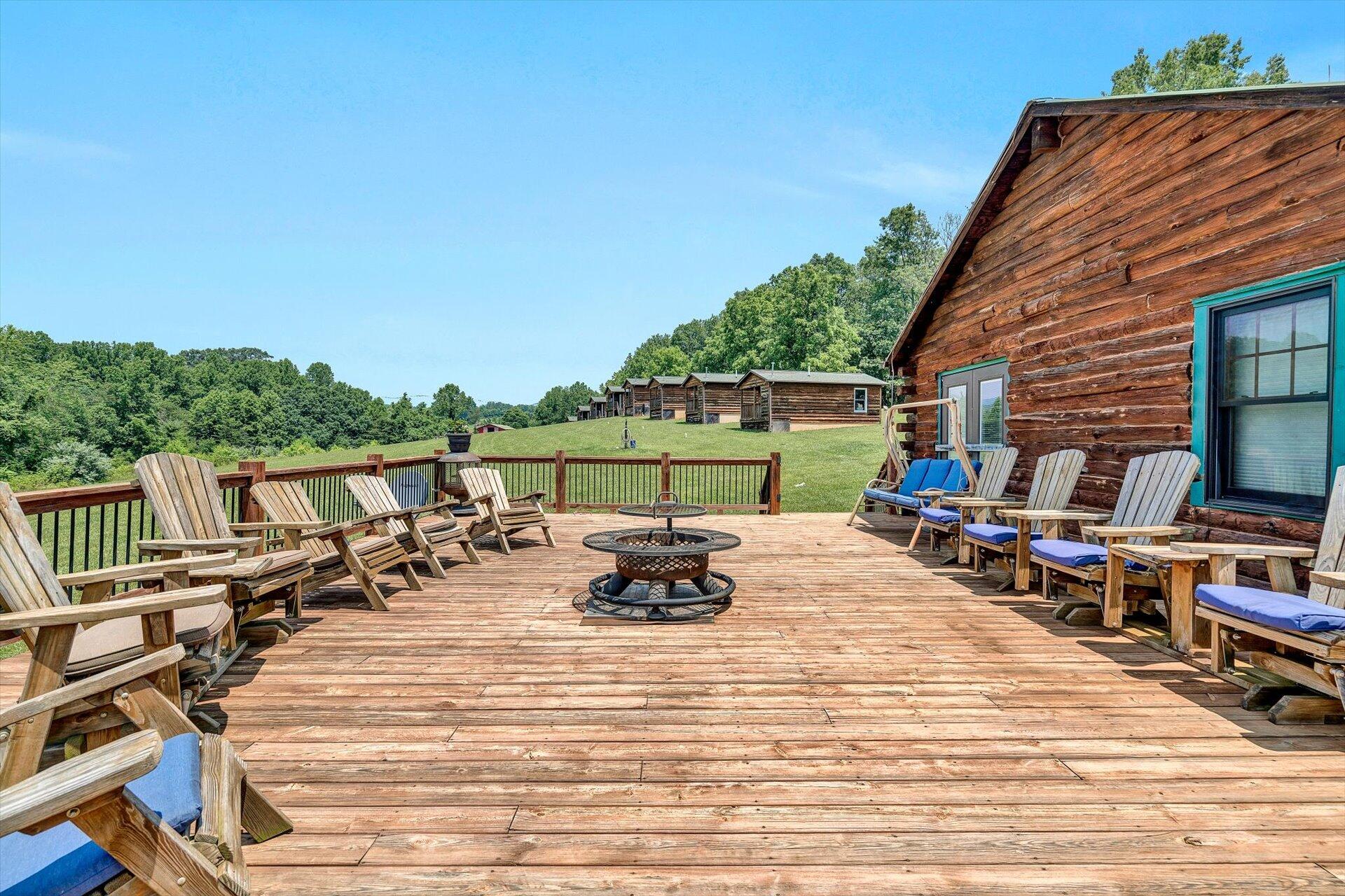 2446 Deer Run Road Ferrum, VA 24088 - Photo 25 of 146 Cottage - Spacious Deck