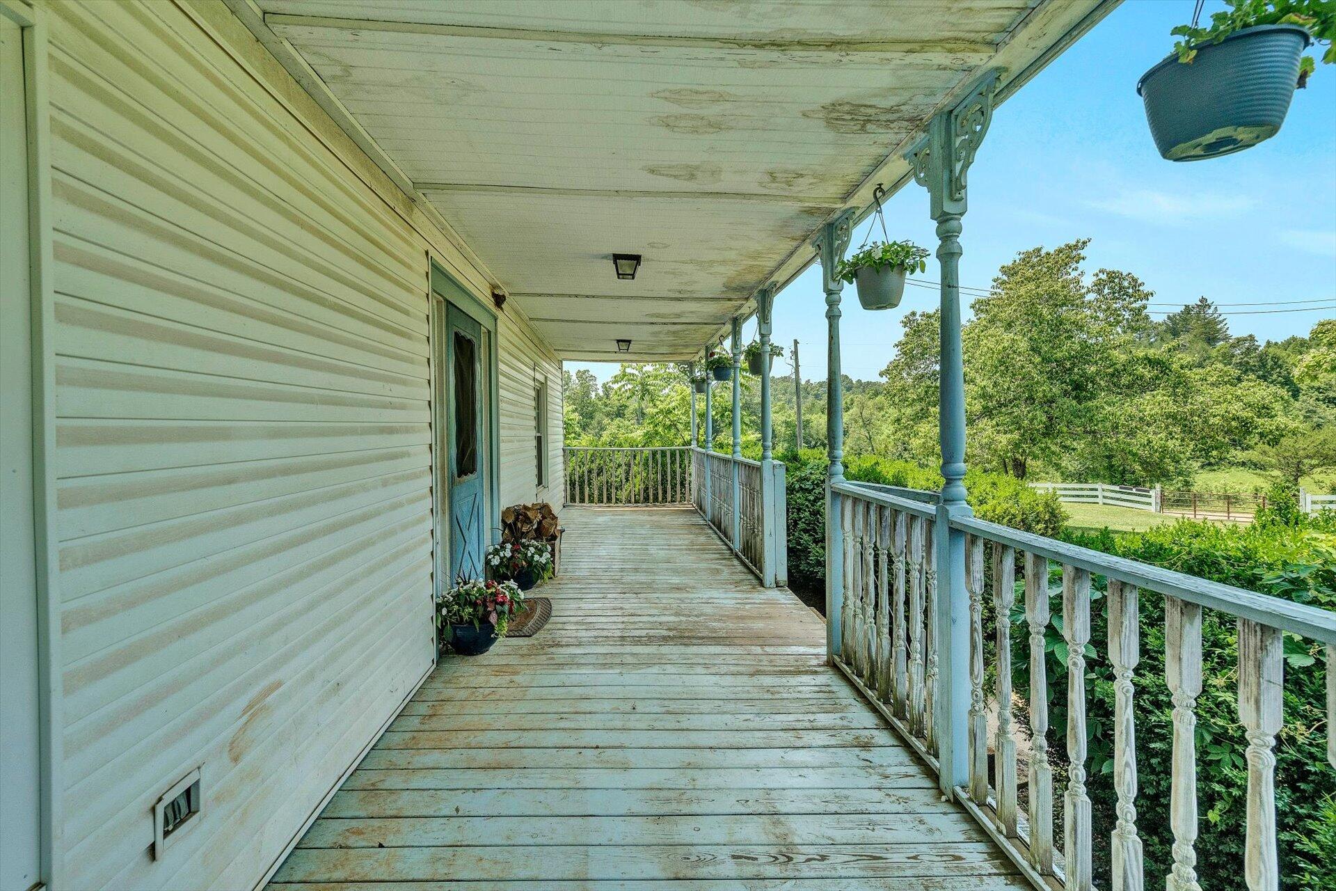 2446 Deer Run Road Ferrum, VA 24088 - Photo 38 of 146 Farmhouse - Covered Porch