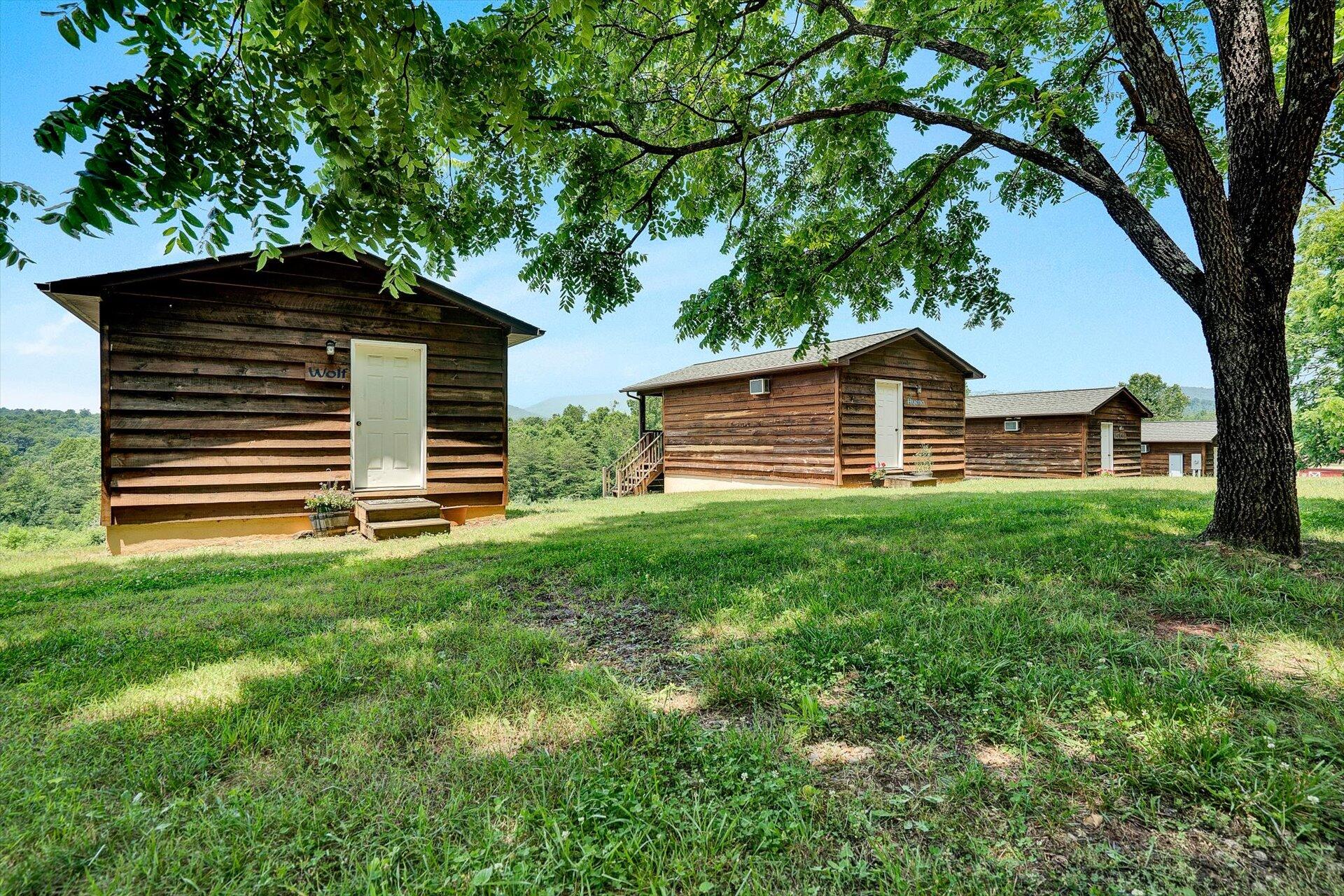 2446 Deer Run Road Ferrum, VA 24088 - Photo 69 of 146 Guest Cabins - Front View
