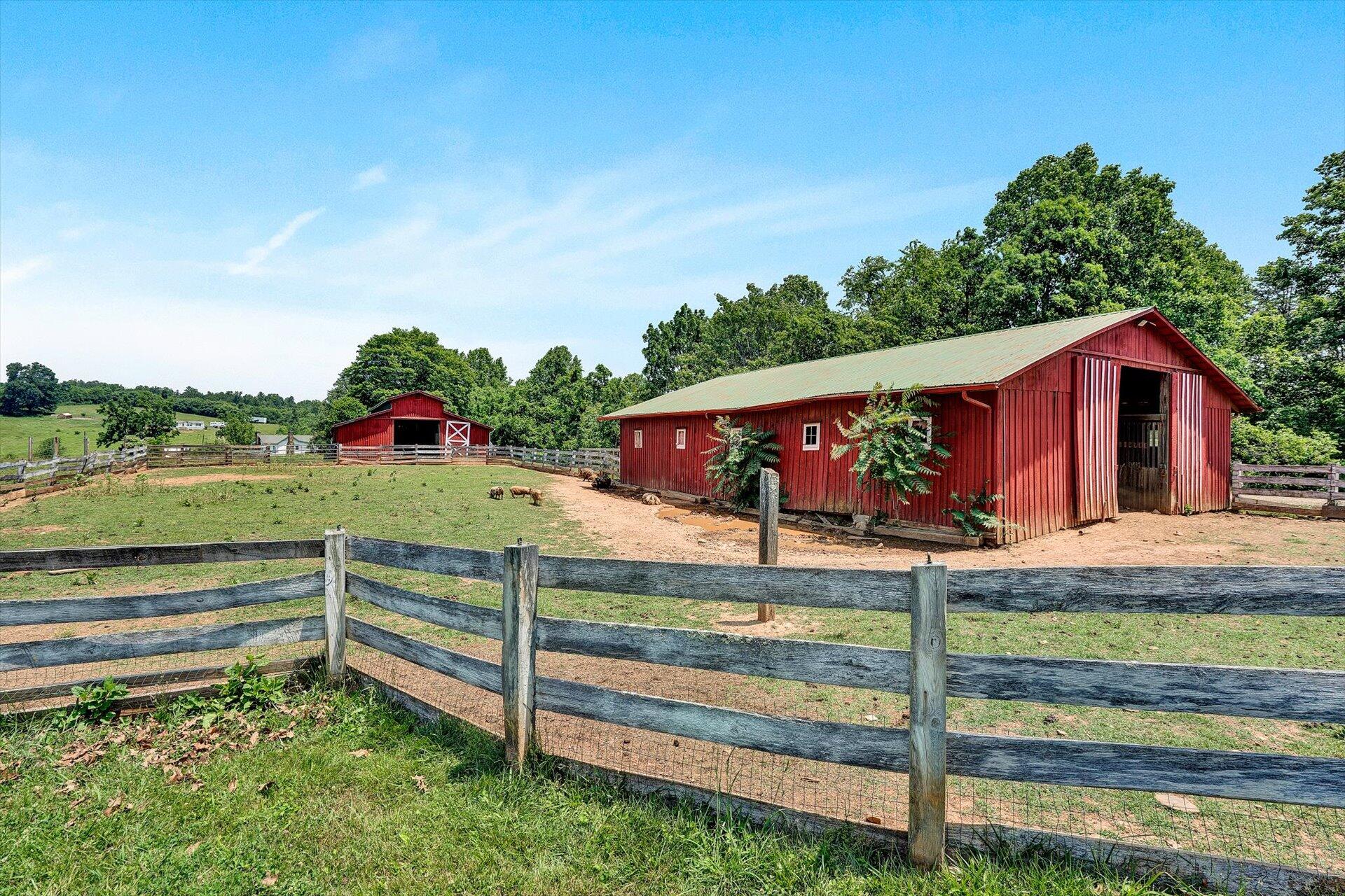 2446 Deer Run Road Ferrum, VA 24088 - Photo 8 of 146 Barn #2 Fencing