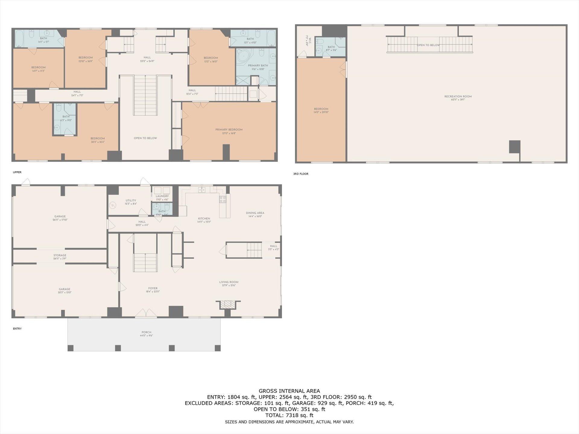 2446 Deer Run Road Ferrum, VA 24088 - Photo 145 of 146 Main House - Floor Plan