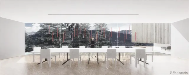 a view of balcony with furniture