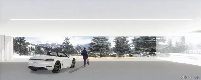 a view of lake and mountain