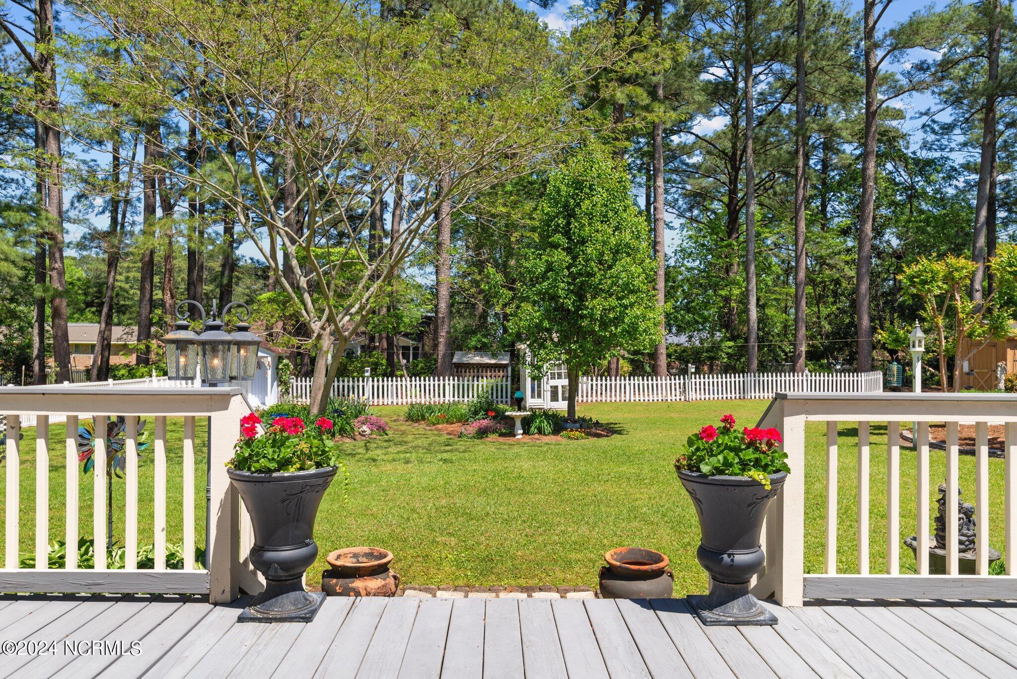 112 Lawson Road Washington, NC 27889 - Photo 55 of 55 view from back door out to back yard
