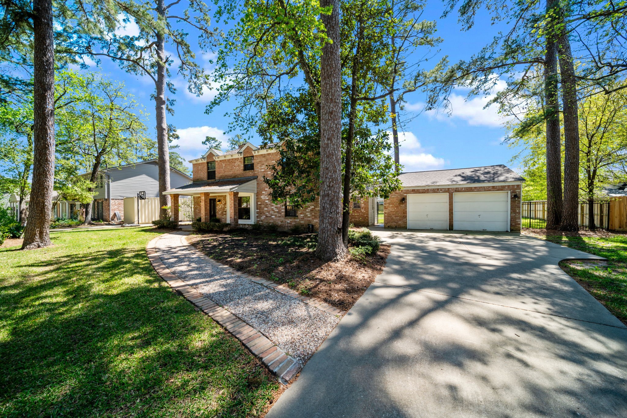 6315 Allentown Drive Spring, TX 77389 - Photo 5 of 46 a view of a house with a yard
